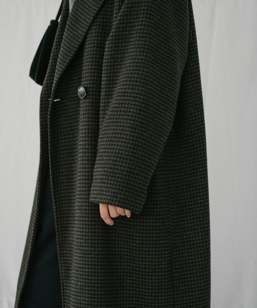 duei(デュイ)の「チェックロングコート(その他アウター・レディース・ブラック・FREE)」の17枚目の写真