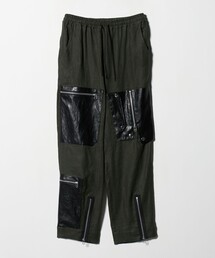 ユナイテッドアローズ　セットアップ　ノーカラー　パンツ　コットンリネン　麻 BEAUTY&YOUTH UNITED ARROWS（ビューティーアンドユース