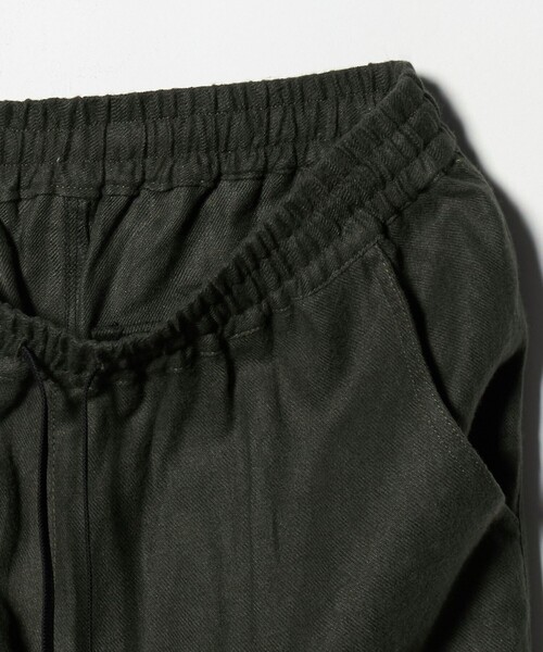 muller of yoshiokubo（ミュラーオブヨシオクボ）の「＜muller of yoshiokubo＞レザーライクポケット ジップパンツ（その他パンツ・レディース・オリーブ・36）」の6枚目の写真