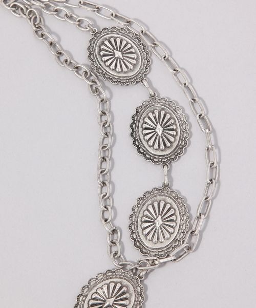 JEANASIS（ジーナシス）の「モチーフチェーンベルト/592419（ベルト・レディース・シルバー系その他/シルバー・FREE）」の3枚目の写真