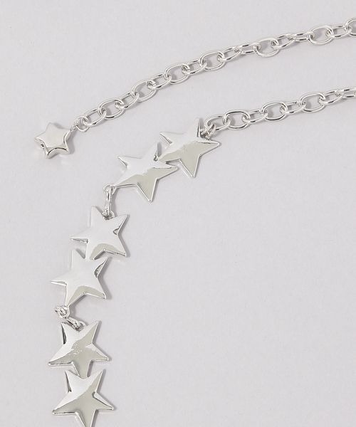 JEANASIS（ジーナシス）の「モチーフチェーンベルト/592419（ベルト・レディース・シルバー系その他/シルバー・FREE）」の6枚目の写真