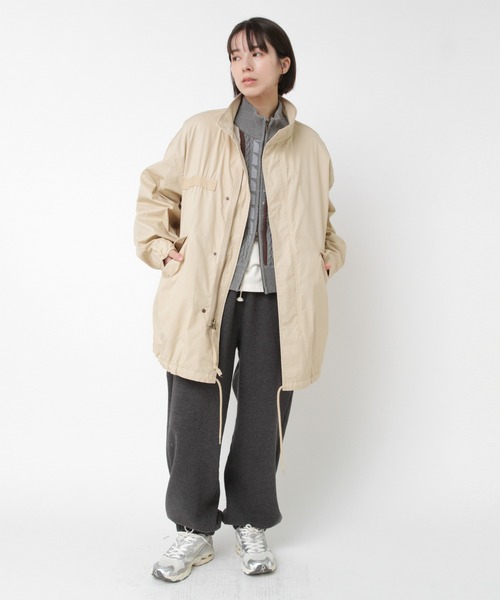 RNA-N（アールエヌエーエヌ）の「C0787 M-65ファーライナーモッズコート（モッズコート・レディース・ベージュ/カーキ/ボルドー・FREE）」の13枚目の写真