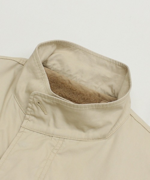 RNA-N（アールエヌエーエヌ）の「C0787 M-65ファーライナーモッズコート（モッズコート・レディース・ベージュ/カーキ/ボルドー・FREE）」の14枚目の写真