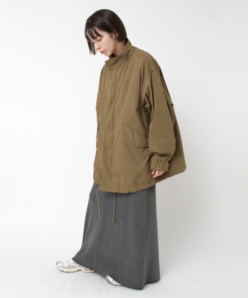 RNA-N（アールエヌエーエヌ）の「C0787 M-65ファーライナーモッズコート（モッズコート・レディース・ベージュ/カーキ/ボルドー・FREE）」の16枚目の写真