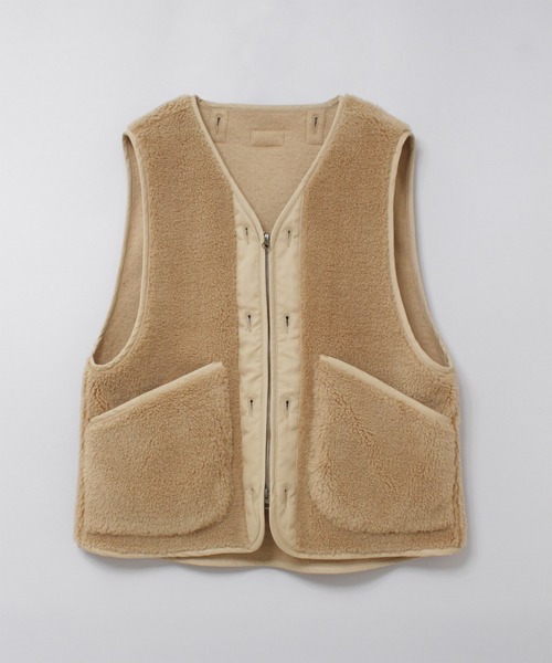 RNA-N（アールエヌエーエヌ）の「C0787 M-65ファーライナーモッズコート（モッズコート・レディース・ベージュ/カーキ/ボルドー・FREE）」の5枚目の写真