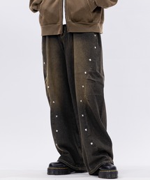 JOHN'S CLOSET（ジョンズクローゼット）の「【13】スタッズデザイン カーブデニム（デニムパンツ）」