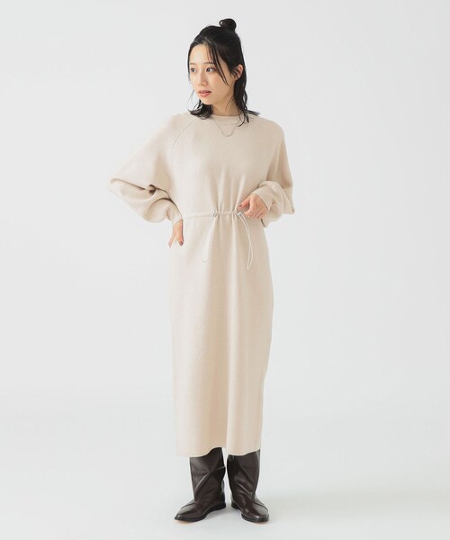 ニット ドローストリング ワンピース（ワンピース）｜B:MING by BEAMS