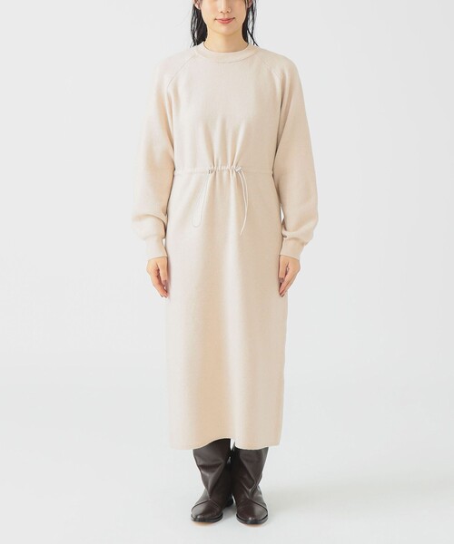 B:MING by BEAMS（ビーミングバイビームス）の「ニット ドローストリング ワンピース (洗濯可)（ワンピース・レディース・グレー/ブラウン系その他/ブラウン系その他4・ONE SIZE）」の13枚目の写真