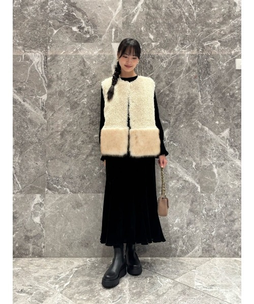 LOULOU WILLOUGHBY(ルルウィルビー)の「【LOULOU WILLOUGHBY】チュールフロッキーマーメイドワンピース(ワンピース・レディース・ブラック/レッド・2/1)」の21枚目の写真