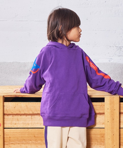 セール】ソデプリントパーカー（スウェット）｜MARKEY'S（マーキーズ