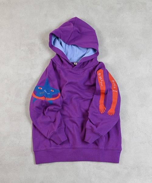 【完売品】【今月限定】激カワ！お得すぎ！ マーキーズ MARKEY'S 21点 セール】ソデプリントパーカー（スウェット）｜MARKEY'S