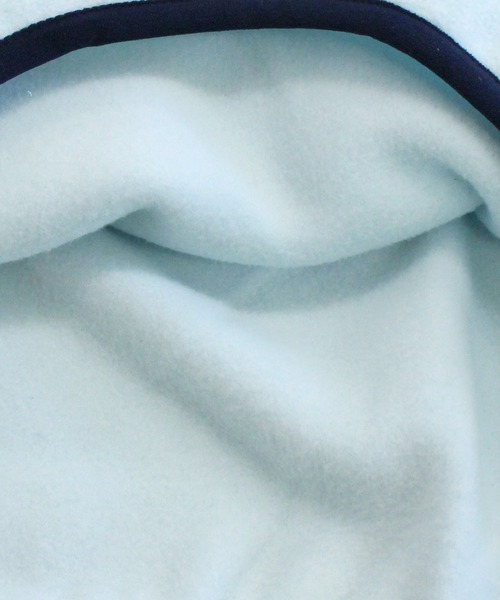 HUF(ハフ)の「Hドットポーラーフリースクルーネック スウェット トレーナー H DOT POLAR FLEECE CREWNECK(スウェット・メンズ・スカイブルー/ブラック・XL/L/M)」の14枚目の写真