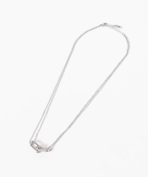 URBAN RESEARCH Sonny Label（アーバンリサーチサニーレーベル）の「ステンレスボーントップネックレス（ネックレス・レディース・シルバー/ゴールド・ONE）」の5枚目の写真