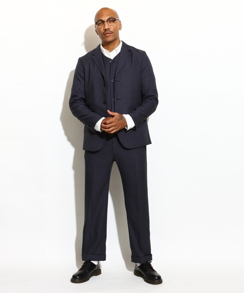 ROTAR（ローター）の「Staple Twill 3B JKT（テーラードジャケット・メンズ・ブラック/ネイビー/グリーン・MEDIUM/LARGE/X-LARGE）」の9枚目の写真