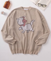 make a ray!（メイク ア レイ！）の「【71】【Disney/ディズニー】ミッキーマウス／ミニーマウス／101匹わんちゃん ジャガードニット（ニット/セーター）」