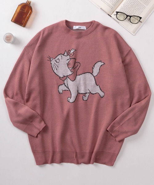 F485 used Disney ディズニー 101匹 わんちゃん ニット