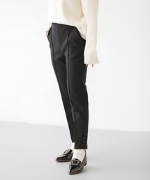 裾リボン裏起毛パンツ