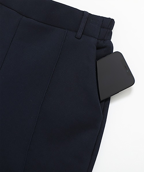 Fit more(フィットモア)の「裾リボン裏起毛パンツ(その他パンツ・レディース・ネイビー/ブラック・PS/M)」の9枚目の写真