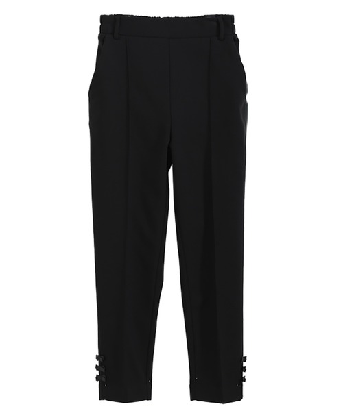 Fit more(フィットモア)の「裾リボン裏起毛パンツ(その他パンツ・レディース・ネイビー/ブラック・PS/M)」の14枚目の写真