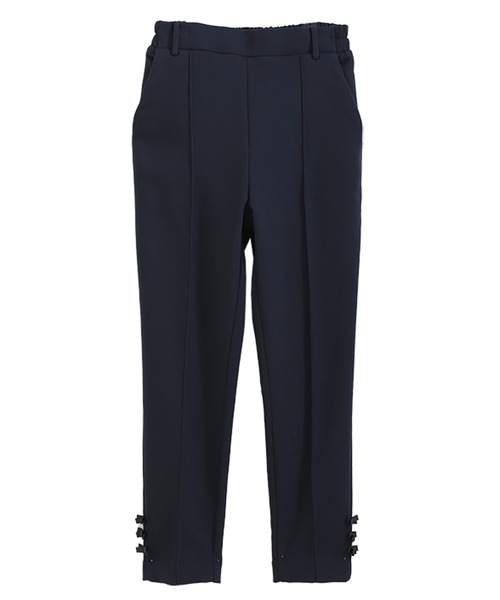 Fit more(フィットモア)の「裾リボン裏起毛パンツ(その他パンツ・レディース・ネイビー/ブラック・PS/M)」の15枚目の写真