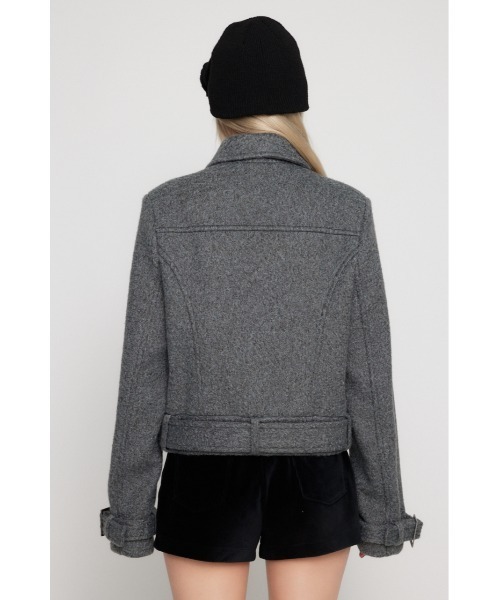 SHORT COMPACT DOUBLE コート（ピーコート）｜LAGUA GEM（ラグアジェム