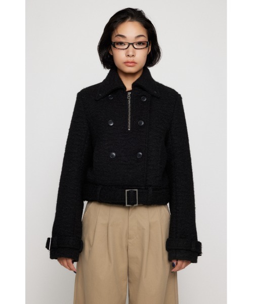 LAGUA GEM SHORT COMPACT DOUBLE コート SHORT COMPACT DOUBLE コート（ピーコート）｜LAGUA GEM（ラグアジェム