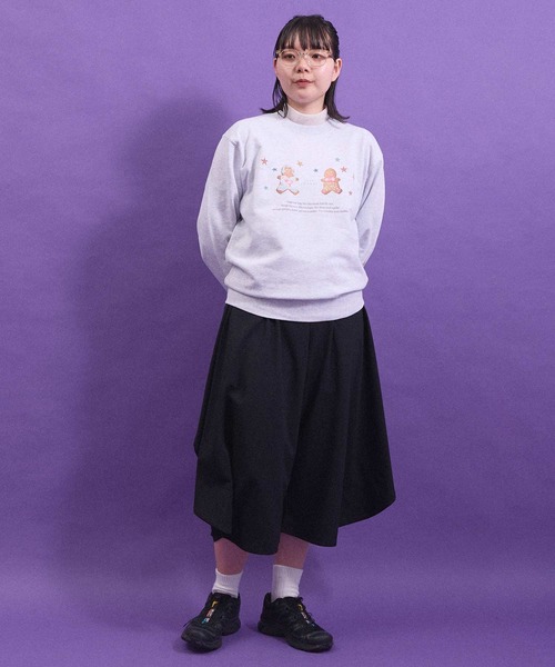 I am I in fact...（アイアムアイインファクト）の「_Gingerboys sweat（Tシャツ/カットソー・レディース・グレー/イエロー・FREE）」の22枚目の写真