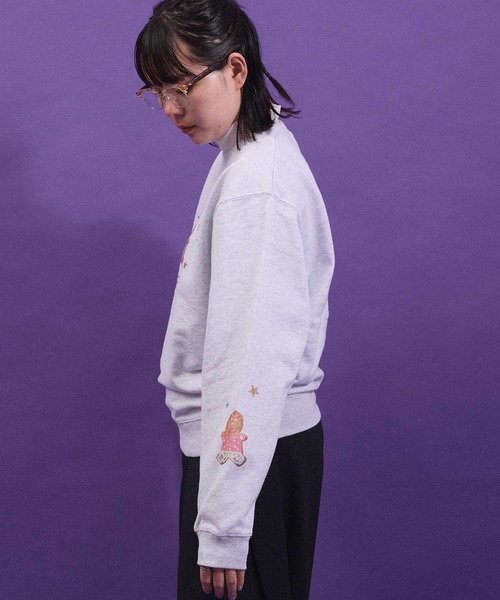 I am I in fact...（アイアムアイインファクト）の「_Gingerboys sweat（Tシャツ/カットソー・レディース・グレー/イエロー・FREE）」の16枚目の写真