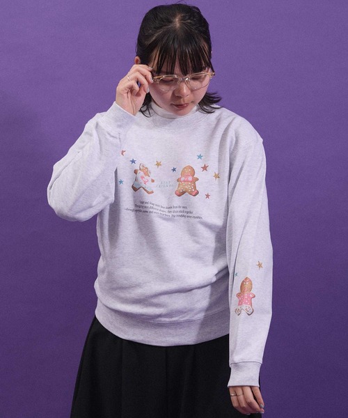 I am I in fact...（アイアムアイインファクト）の「_Gingerboys sweat（Tシャツ/カットソー・レディース・グレー/イエロー・FREE）」の20枚目の写真