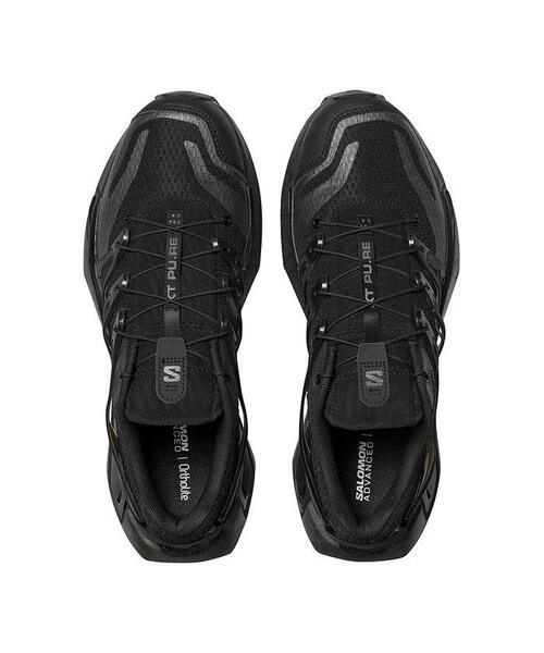 SALOMON(サロモン)の「SALOMON ADVANCED/サロモンアドヴァンスド/XT PU.RE ADVANCED/L47446000(スニーカー・メンズ・ブラック×ブラック/グレー/ブラウン/ブラック・23.0cm/24.0cm/25.5cm/26.0cm/27.5cm/28.5cm/30.0cm/25.0cm/28.0cm/27.0cm/26.5cm/24.5cm/29.0cm/23.5cm)」の11枚目の写真