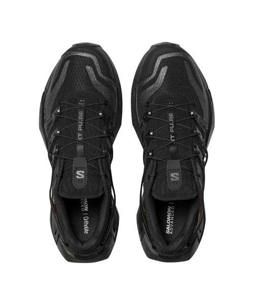 SALOMON(サロモン)の「SALOMON ADVANCED/サロモンアドヴァンスド/XT PU.RE ADVANCED/L47446000(スニーカー・メンズ・ブラック×ブラック/グレー/ブラウン/ブラック・23.0cm/24.0cm/25.5cm/26.0cm/27.5cm/28.5cm/30.0cm/25.0cm/28.0cm/27.0cm/26.5cm/24.5cm/29.0cm/23.5cm)」の6枚目の写真