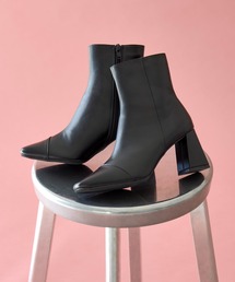 UNITED TOKYO | クッションスリムショートブーツ|美脚見え/疲れにくい/オフィスカジュアル/通勤/オケージョン/秋服/冬服(ブーツ)