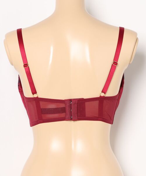 Ravijour(ラヴィジュール)の「グリタリングアリュール トリックリフト(H~Iカップ)(ブラジャー・レディース・ボルドー・H65)」の11枚目の写真