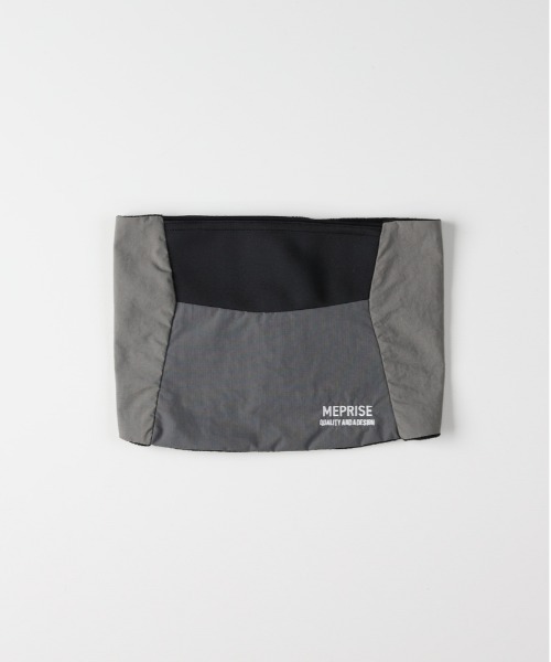 BACK NUMBER(バックナンバー)の「【BACK NUMBER】切替ネックウォーマー(切替デザイン/シンプル/フィット感/冬用)(マフラー・メンズ・ブラック/グレー・フリー)」の1枚目の写真