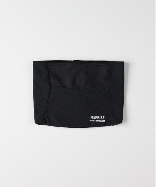 BACK NUMBER(バックナンバー)の「【BACK NUMBER】切替ネックウォーマー(切替デザイン/シンプル/フィット感/冬用)(マフラー・メンズ・ブラック/グレー・フリー)」の2枚目の写真