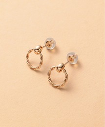 Viju gold（ビジューゴールド）の「【Viju GOLD】 10金 アクセサリー Torsia-Pierce レディース ピアス（ピアス（両耳用））」