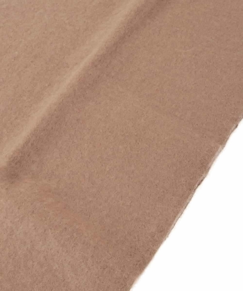 MK MICHEL KLEIN（エムケーミッシェルクラン）の「モチモチストール/洗える（ストール/ショール・レディース・サンドベージュ/ダークインディゴブルー/ホワイト・38）」の7枚目の写真