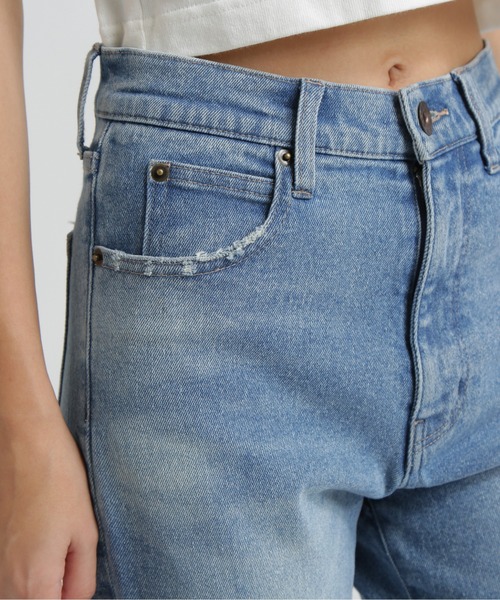 AVIREX(アヴィレックス)の「《直営店限定》DENIM FLARE PANTS/デニムフレアーパンツ(デニムパンツ・レディース・ブラック/ブルー系その他・S/M/L)」の11枚目の写真