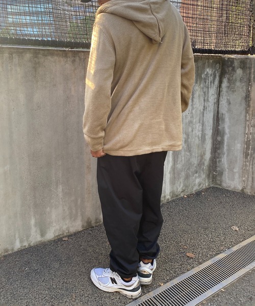 VENCEEXCHANGE（ヴァンスエクスチェンジ）の「裏ボアフリースニットフード付カーディガン（カーディガン/ボレロ・メンズ・ブラック/ブラウン/ベージュ・L/S/M/LL）」の18枚目の写真