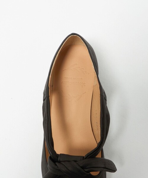 Steven Alan（スティーブンアラン）の「＜Steven Alan＞リボン フラット シューズ（その他シューズ・レディース・ブラック・36/36h/37/37h）」の7枚目の写真