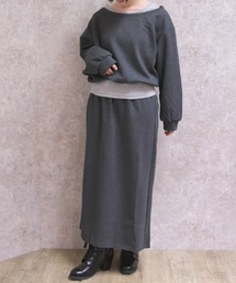 axes femme（アクシーズファム）の「レイヤード風セットアップ（セットアップ）」