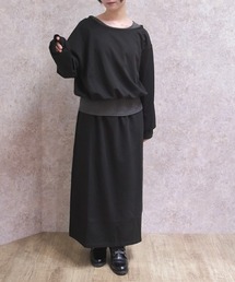 axes femme（アクシーズファム）の「レイヤード風セットアップ（セットアップ）」