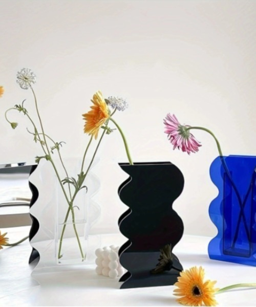 ニッチデザインフラワーベース（フラワーベース）｜Made in I（メイド