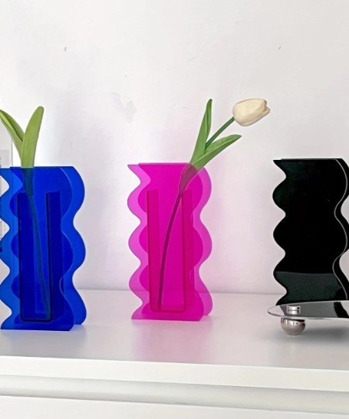 ニッチデザインフラワーベース（フラワーベース）｜Made in I（メイド