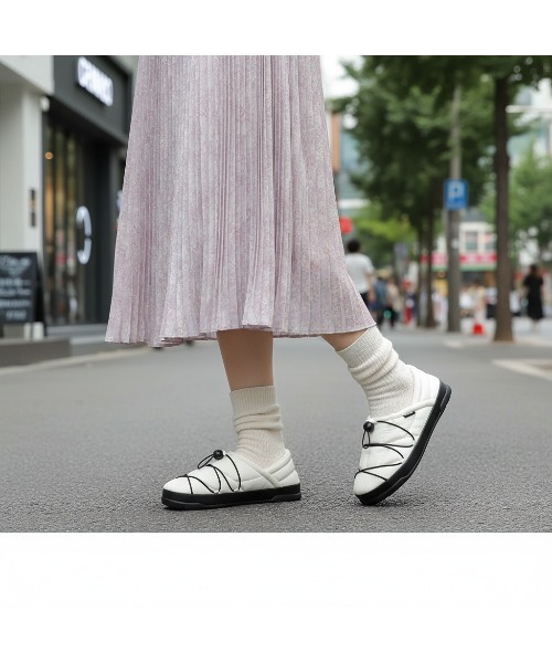FILA（フィラ）の「PUFFER MALLOW（スニーカー・レディース・ホワイト×ブラック・23.0cm/24.0cm/25.0cm/26.0cm/27.0cm/28.0cm）」の8枚目の写真