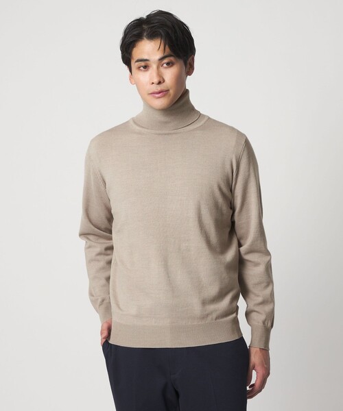 A DAY IN THE LIFE UNITED ARROWS(アデイインザライフユナイテッドアローズ)の「タートルネック ニット<A DAY IN THE LIFE>(ニット/セーター・メンズ・グレー系/ベージュ/ダークブラウン/ブラック・M/XL/L/S)」の5枚目の写真