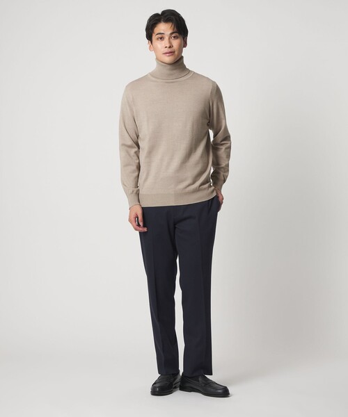A DAY IN THE LIFE UNITED ARROWS(アデイインザライフユナイテッドアローズ)の「タートルネック ニット<A DAY IN THE LIFE>(ニット/セーター・メンズ・グレー系/ベージュ/ダークブラウン/ブラック・M/XL/L/S)」の6枚目の写真