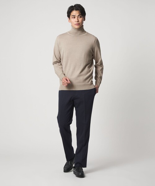 A DAY IN THE LIFE UNITED ARROWS(アデイインザライフユナイテッドアローズ)の「タートルネック ニット<A DAY IN THE LIFE>(ニット/セーター・メンズ・グレー系/ベージュ/ダークブラウン/ブラック・M/XL/L/S)」の7枚目の写真