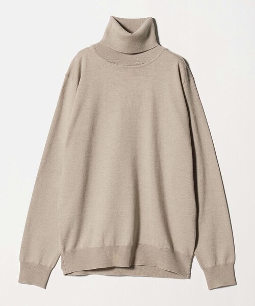 A DAY IN THE LIFE UNITED ARROWS(アデイインザライフユナイテッドアローズ)の「タートルネック ニット<A DAY IN THE LIFE>(ニット/セーター・メンズ・グレー系/ベージュ/ダークブラウン/ブラック・M/XL/L/S)」の21枚目の写真