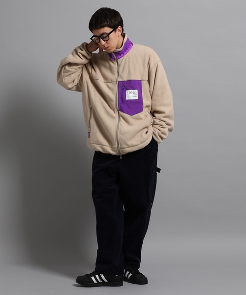 GEORGE'S(ジョージズ)の「フリースマウンテンブルゾン(ブルゾン・メンズ・アイボリー/ブラック・MEDIUM/LARGE)」の3枚目の写真